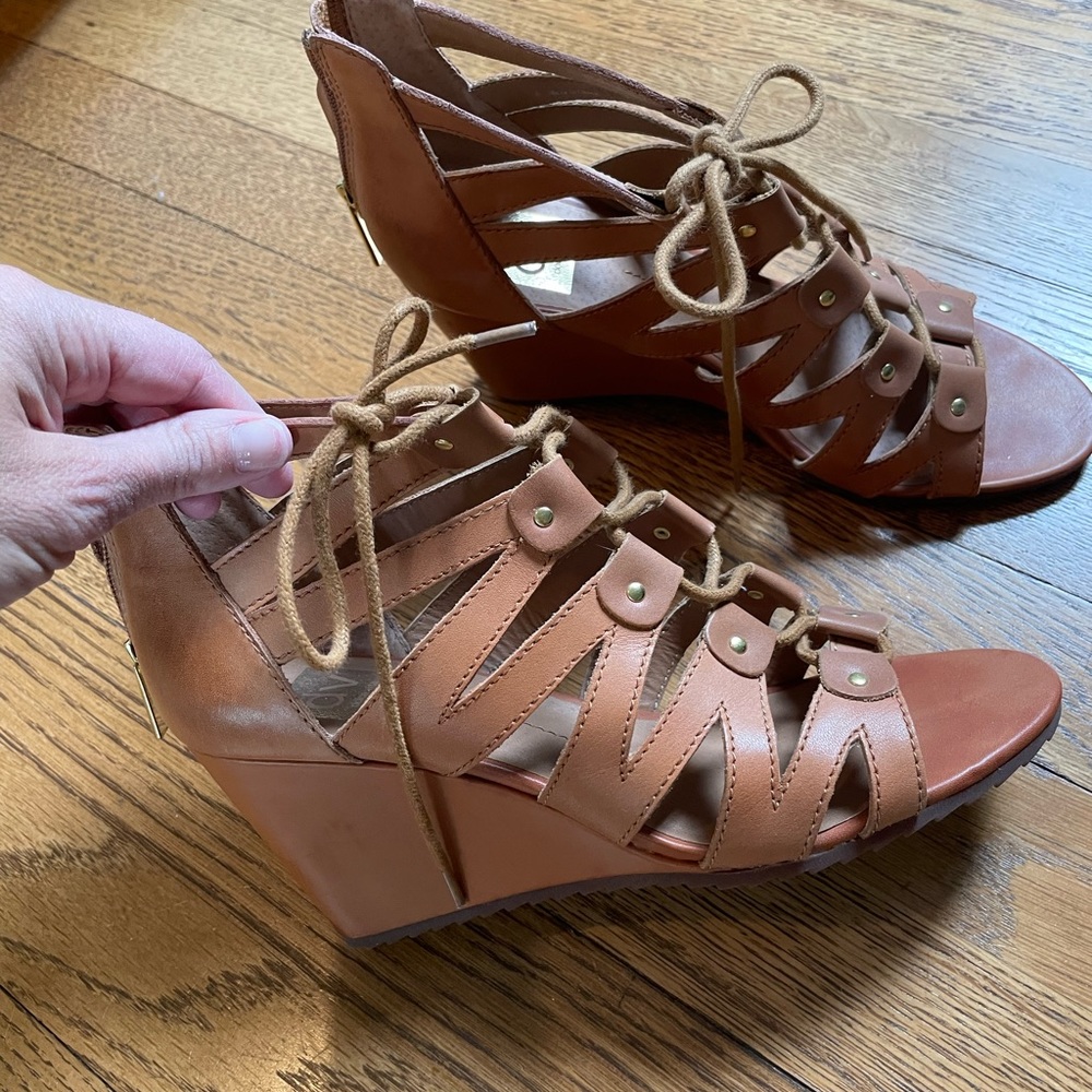 DV by Dolce Vita Gladiator Wedge with zip